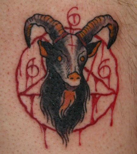 Tattoos - Thomas always hails satan - 80069